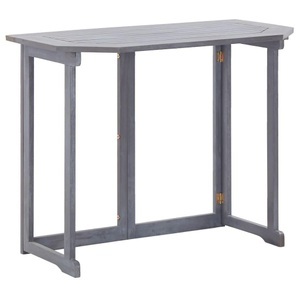 Diverse Hardware, Klappbarer Balkontisch 120 x 70 x 74 cm Massivholz Akazie