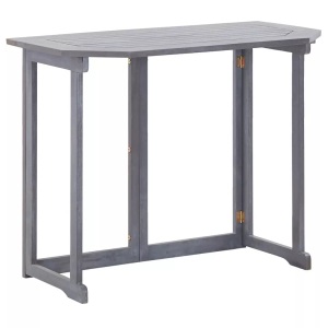 Diverse Hardware, Klappbarer Balkontisch 120 x 70 x 74 cm Massivholz Akazie
