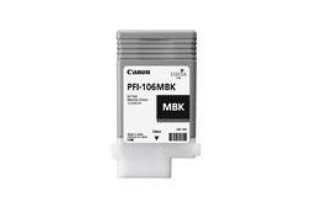 Canon, Original Tintenpatrone matt schwarz Canon PFI-106MBK, Canon Tintenpatrone, matt-schwarz, PFI-106MBK, 6620B001, (130ml)