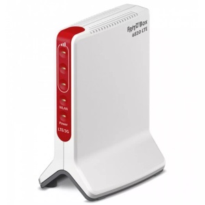 AVM, AVM FRITZ!Box 6820 LTE - Wlan Mesh Router (Weiss/Rot/Grau), AVM FRITZ!Box 6820 LTE Edition International WLAN Router mit Modem 2.4 GHz 450 MBit/s