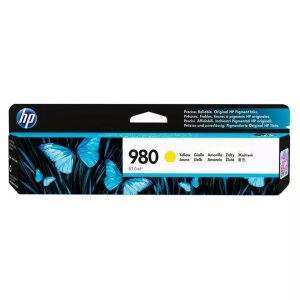 Hewlett-Packard, 980 Gelb Original Druckerpatrone, Hewlett-Packard - HP Tintenpatrone 980 yellow D8J09A OJ Enterprise X585 6600 S., One Size