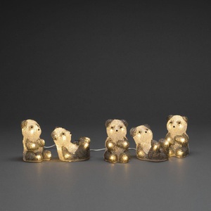 Konstsmide, Konstsmide 6234-103 Acryl-Figur Warmweiß LED Weiß, 