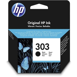 Hp, HP 303 schwarz Tintenpatrone, Hewlett Packard Tintenpatrone, schwarz, No.303, (200 Seiten)