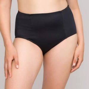 LA REDOUTE COLLECTIONS PLUS, Bikini-Slip mit Formeffekt und Taillenbund, La Redoute Collections - Bikini-Slip mit Formeffekt, 44, Schwarz
