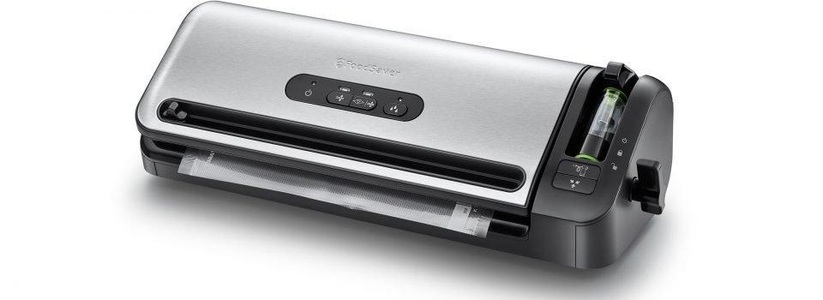 FoodSaver, Foodsaver Ffs017X - Lebensmittelkonservierungssystem (Silber), FoodSaver FFS017X Vakuumiergerät ? Schwarz / Silber