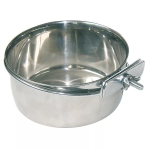 swisspet, swisspet Edelstahlnapf 0.3L, Swisspet Edelstahlnapf mit Schraubbefestigung, 0.3L (1 Stk)