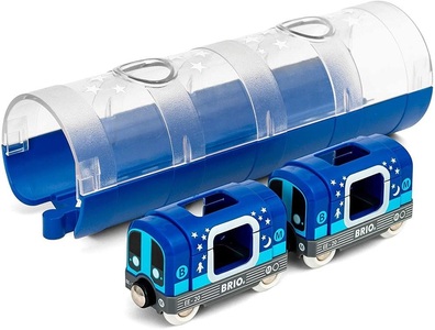BRIO, Tunnel Box U-Bahn Glow in the Dark, Spielfahrzeug, World Tunnel Box U-Bahn Glow in the Dark, Spielfahrzeug