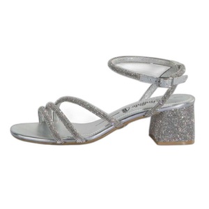 Buffalo, Buffalo Sandalette, in glitzernder Optik, 