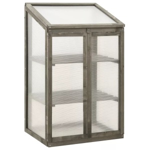 vidaXL, vidaXL Gewächshaus 60x45x100 cm Tannenholz, vidaXL Gewächshaus 60x45x100 cm Tannenholz