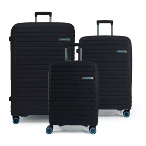 BG Berlin, Soda Luggage - 3er Kofferset Schwarz