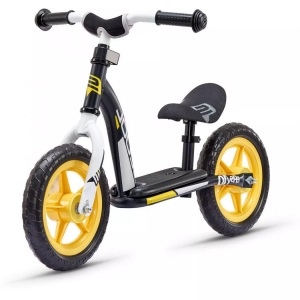 S'COOL, s'cool pedeX easy 10 Kinder black/yellow matt 2019 Jugend- & Kindervelos, S'COOL pedeX easy 10 Laufrad schwarz