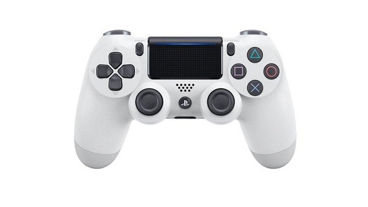 Sony, Sony PS4 Wireless DualShock Controller v2 white, SONY PlayStation DUALSHOCK 4 Controller Glacier White für