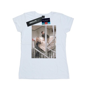 FRIENDS, Sofa Stairs Photo Tshirt Damen Weiss XXL, Friends - TShirt, für Damen, Weiss, Größe XXL
