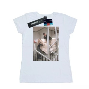 FRIENDS, Sofa Stairs Photo Tshirt Damen Weiss XXL, Friends - TShirt, für Damen, Weiss, Größe XXL