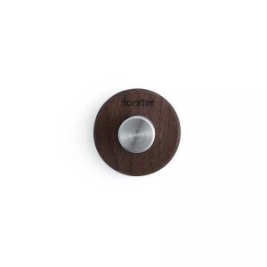Forster Home, Magnetischer Haken Rund Walnuss Magnetischer Haken Rund Walnuss, Forster Home - Magnetischer Haken Rund Walnuss, One Size, Chrom