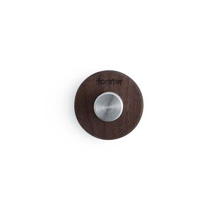 Forster Home, Magnetischer Haken Rund Walnuss Magnetischer Haken Rund Walnuss, Forster Home - Magnetischer Haken Rund Walnuss, One Size, Chrom