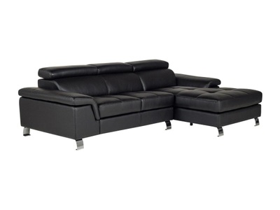 Vente-unique, Ecksofa Leder MISHIMA Ecke Rechts Ecksofa Leder MISHIMA Ecke Rechts, 