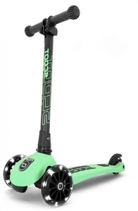 Scoot and Ride, Scoot and Ride Highwaykick 3 LED Scooter hellgrün, Scoot and Ride Highwaykick 3 LED Scooter hellgrün