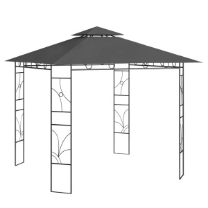 vidaXL, vidaXL Pavillon 3x3x2,7 m Anthrazit 160 g/m²