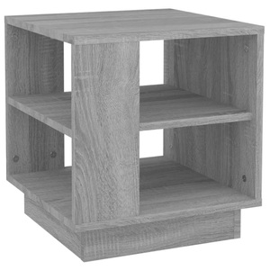 vidaXL, vidaXL Couchtisch Grau Sonoma 40x40x43 cm Holzwerkstoff
