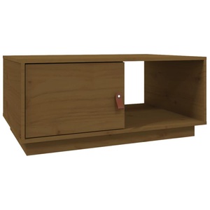 vidaXL, vidaXL Couchtisch Honigbraun 80x50x35,5 cm Massivholz Kiefer