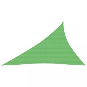 vidaXL, vidaXL Sonnensegel 160 g/m² Hellgrün 4x5x6,8 m HDPE, vidaXL Sonnensegel 160 g/m² Hellgrün 4x5x6,8 m HDPE