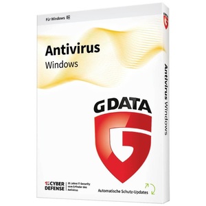 G DATA, G-Data AntiVirus 2020 Vollversion, 3 Lizenzen Windows Antivirus, G DATA Antivirus Box, Vollversion, 3 PC