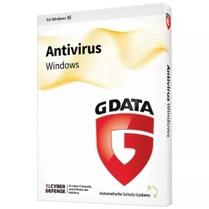 G DATA, G-Data AntiVirus 2020 Vollversion, 3 Lizenzen Windows Antivirus, G DATA Antivirus Box, Vollversion, 3 PC