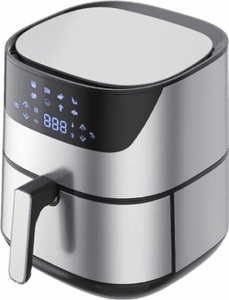 Ohmex, OHMEX OHM-FRY-5015AIR - Heissluftfritteuse (Schwarz/Silber), OHMEX Air fryer OHM-FRY-5015AIR 5L
