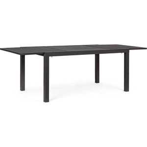 mutoni Garten Deluxe, Gartentisch Hilde ausziehbar 160-240x90 LD34 anthrazit, Gartentisch Hilde ausziehbar 160-240x90 LD34 anthrazit