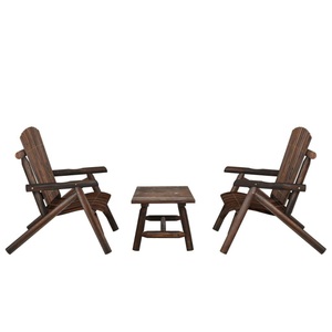 vidaXL, vidaXL 3-tlg. Garten-Lounge-Set Massivholz Fichte, vidaXL 3-tlg. Garten-Lounge-Set Massivholz Fichte
