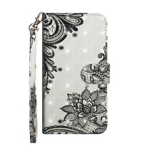 Cover-Discount, Xiaomi Mi 10 / 10 Pro - Etui Glitzer Effekt Blumen