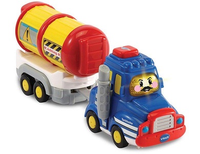 VTech, Vtech® Spielzeug-LKW »Tut Tut Baby Flitzer - Tanklaster«, mit Licht- und Soundfunktion, Tut Tut Baby Flitzer - Tanklaster & Anhänger