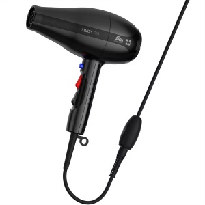 Solis, SOLIS Swiss Air 360° - Haartrockner (Schwarz), Solis Swiss Air 360° Haartrockner Schwarz