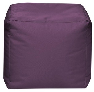 SITTING POINT, Sitzsack Cube, Scuba, Sitzwürfel Cube SCUBA (Farbe: aubergine)