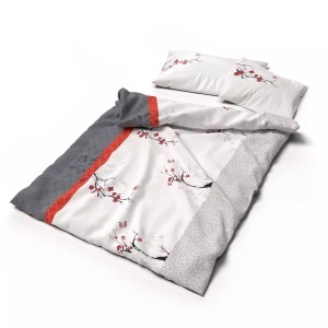 Lotus Bettwaren - Bettwäsche Jersey Noyama, 200X210CM, Multicolor