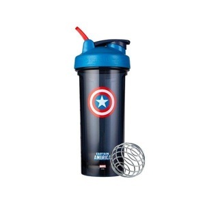 Blender Bottle, 28oz / 820ml BlenderBottle Pro28 - MARVEL, Captain America, 