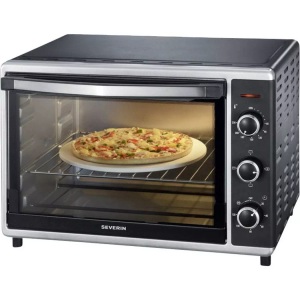 Severin, Severin TO 2058 - Minibackofen (Schwarz/Silber), Severin - TO 2058 Toastofen, Schwarz