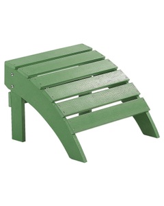 Beliani, Fusshocker Kunstholz grün ADIRONDACK, Beliani - Garden Fusshocker aus Kunstholz Retro ADIRONDACK, One Size, Grün
