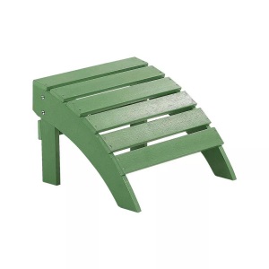 Beliani, Fusshocker Kunstholz grün ADIRONDACK, Beliani - Garden Fusshocker aus Kunstholz Retro ADIRONDACK, One Size, Grün