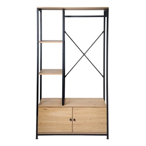 Casâme, Kleiderschrank mit Regalen und Ablagen 2 Türen - H167 cm Kleiderschrank mit Regalen und Ablagen 2 Türen - H167 cm, Calicosy - Kleiderschrank mit Regalen und Ablagen 2 Türen H167 cm, One Size, Eiche