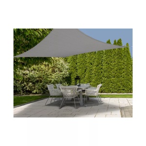 Progarden, ProGarden Sonnensegel 3x3 m Grau Quadratisch, FS-STAR, Unsere Neuheiten, FS Star Sonnensegel 3x3m grau, Produkte & Wohnen