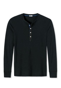 Schiesser, Shirt langarm schwarz - Revival Karl-Heinz 4, Shirt langarm schwarz - Revival Karl-Heinz 4