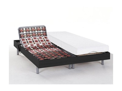 DREAMEA, Matratzen elektrischer Lattenrost Matratzen elektrischer Lattenrost, DREAMEA - Matratzen elektrischer Lattenrost, 90x200 cm, Schwarz