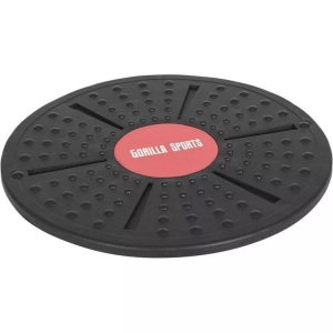 Gorilla sports, Balance Board Unisex Schwarz ONE SIZE, Gorilla Sports - Balance Board, 39.5CM, Schwarz