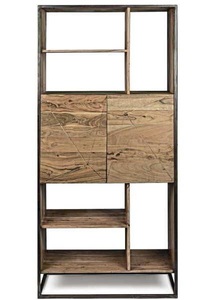 mutoni lifestyle, Bücherschrank Regal 2 Türen Egon, Bücherschrank Regal 2 Türen Egon