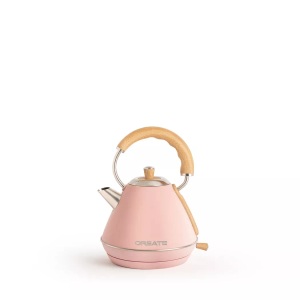 Create, KETTLE RETRO M - Wasserkocher 1 L pastelrosa KETTLE RETRO M - Wasserkocher 1 L pastelrosa, CREATE KETTLE RETRO Elektrischer Wasserkocher 1L Pastelrosa
