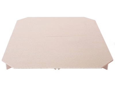 Beliani, Wasserbett Podest aus MDF-Platte Klassisch DURABLE Wasserbett Podest aus MDF-Platte Klassisch DURABLE, Beliani - Wasserbettpodest aus MDF-Platte DURABLE, Light Beige