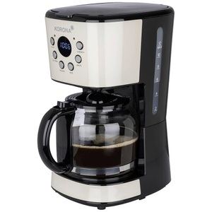 Korona, Kaffeeautomat Korona Creme, Korona KORONA Kaffeemaschine Creme Fassungsvermögen Tassen=12 Display, Timerfunktion