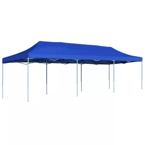 Diverse Hardware, Faltzelt Pop-Up Partyzelt 3 x 9 m Blau, vidaXL Faltzelt Pop-Up Partyzelt 3 x 9 m Blau